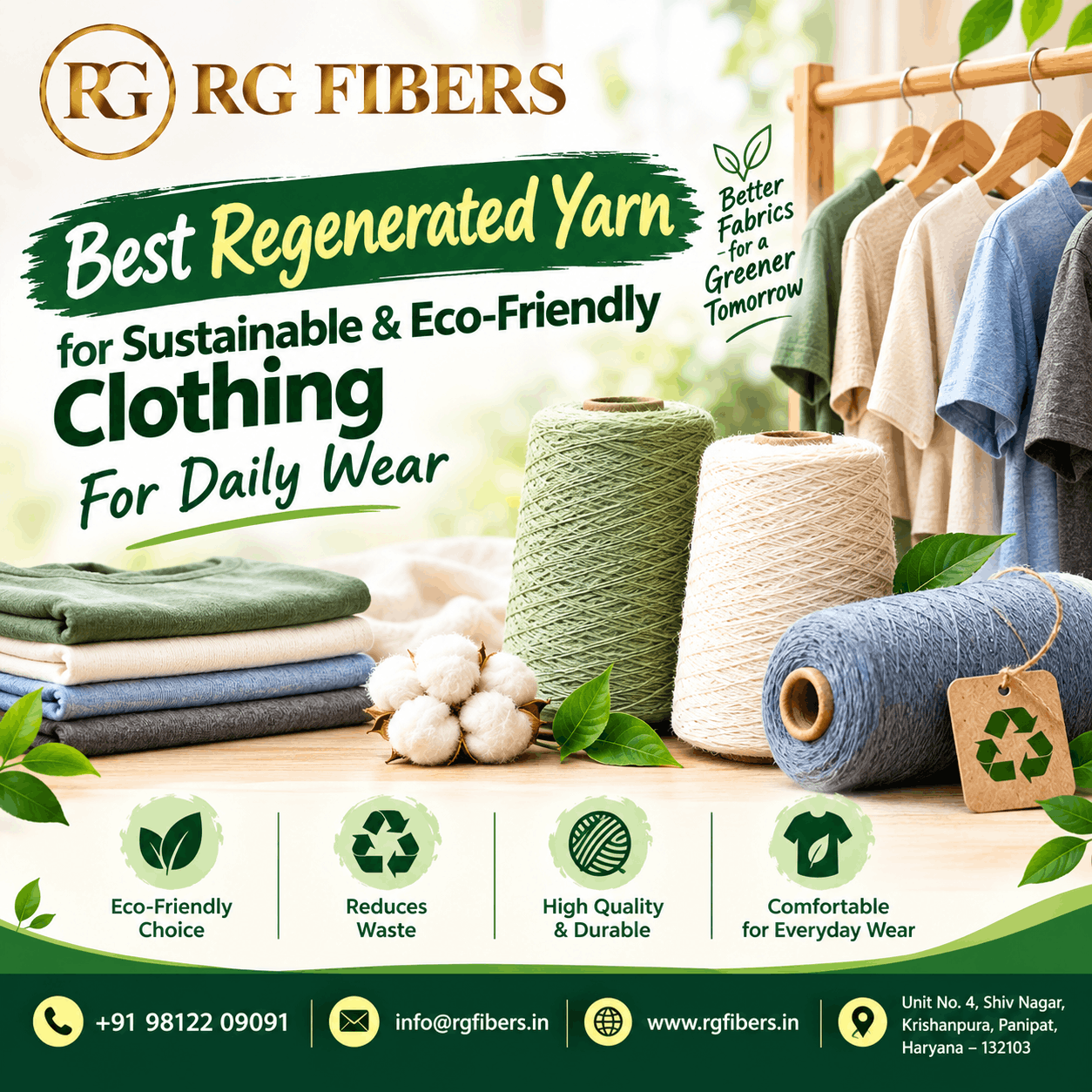 Regenerated Yarn